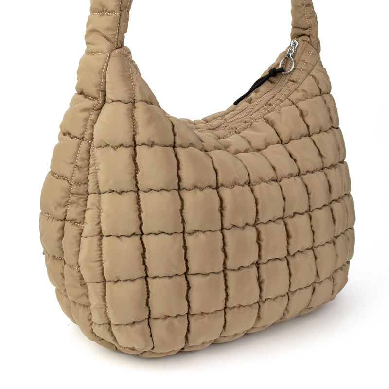 Puffer Hobo Tote